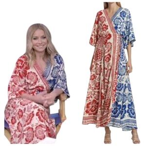 ganni blue horse dress COTTON AND RYE